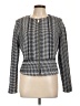 DKNY Houndstooth Gray Jacket Size 10 - photo 1