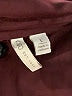 Cato 100% Polyester Burgundy 3/4 Sleeve Blouse Size L - photo 7