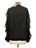 Everly 100% Polyester Black 3/4 Sleeve Blouse Size S - photo 2