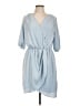 BTFBM 100% Polyester Blue Casual Dress Size L - photo 1