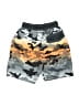 Quad Seven 100% Polyester Camo Gray Board Shorts Size 4 - photo 2