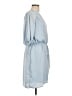 BTFBM 100% Polyester Blue Casual Dress Size L - photo 4