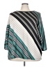 Onque Casuals Teal 3/4 Sleeve Blouse Size 3X - photo 1