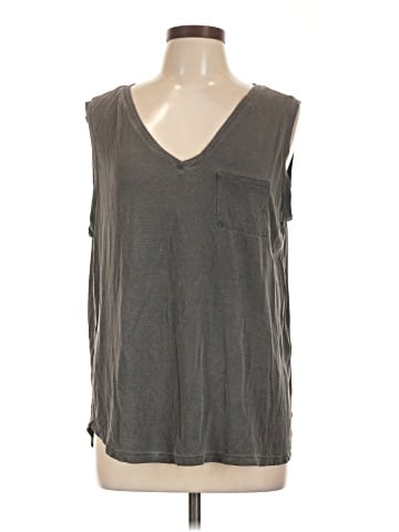 Cable & Gauge Sleeveless T-Shirt (view 1)