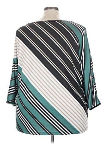 Onque Casuals 3/4 Sleeve Blouse (view 2)