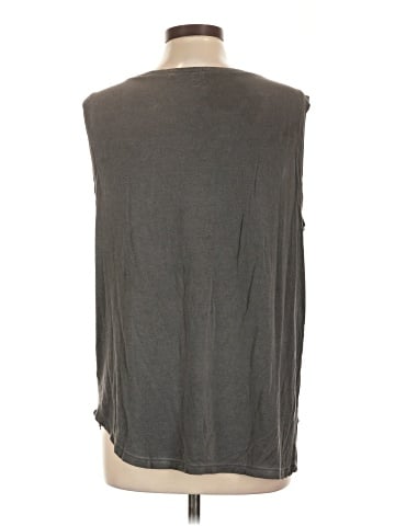 Cable & Gauge Sleeveless T-Shirt (view 2)