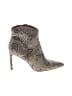 Express Snake Print Gray Ankle Boots Size 9 - photo 1