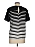 Calvin Klein 100% Polyester Stripes Black Short Sleeve Top Size S - photo 2