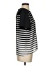 Calvin Klein 100% Polyester Stripes Black Short Sleeve Top Size S - photo 4