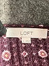 Ann Taylor LOFT Black 3/4 Sleeve Blouse Size L - photo 7