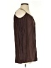Dots Brown Long Sleeve Blouse Size S - photo 4