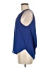 Lily White 100% Polyester Blue Sleeveless Blouse Size M - photo 5