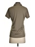 Pebble Beach Tan Short Sleeve Blouse Size S - photo 2