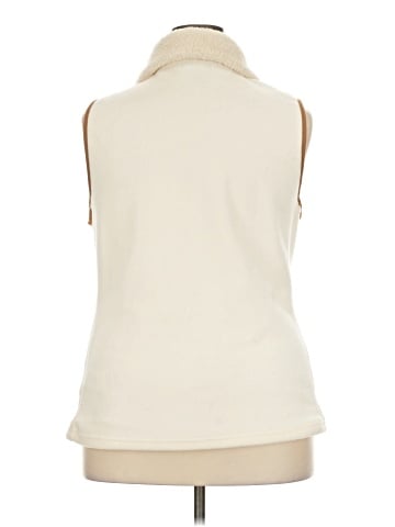 Chaps Faux Fur Vest (view 2)