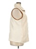 Chaps 100% Polyester Ivory Faux Fur Vest Size XXL - photo 4