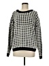 Cyrus Houndstooth Silver Pullover Sweater Size M - photo 1