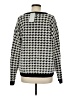Cyrus Houndstooth Silver Pullover Sweater Size M - photo 2