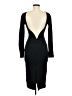 Lulus Solid Black Cocktail Dress Size M - photo 2