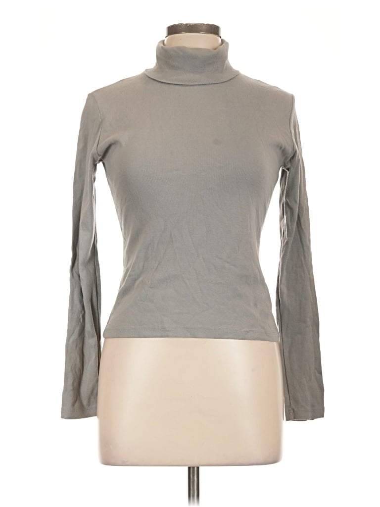 Pre-owned Gil Rodriguez Long Sleeve Turtleneck In Gray