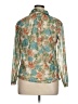 Unbranded Floral Green Ivory Long Sleeve Blouse Size 0X (estimated) - photo 2