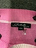 Charlie 100% Cotton Color Block Blue Pullover Sweater Size S - photo 7