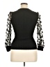 Unbranded Black 3/4 Sleeve Top Size 16 - photo 2