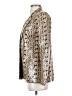 Danielle Bernstein 100% Polyurethane Animal Print Gold Blazer Size XS - photo 5