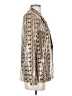 Danielle Bernstein 100% Polyurethane Animal Print Gold Blazer Size XS - photo 4