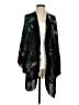 Unbranded 100% Rayon Black Kimono Size S - photo 1