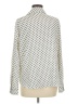 MNG 100% Polyester Polka Dots Ivory 3/4 Sleeve Blouse Size 8 - photo 2