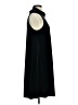 Apt. 9 Solid Black Casual Dress Size M - photo 4
