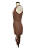 Unbranded Solid Brown Casual Dress Size M - photo 5