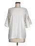 Unbranded 100% Polyester White 3/4 Sleeve Blouse Size M - photo 1