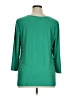 Croft & Barrow Green 3/4 Sleeve Top Size XL - photo 2