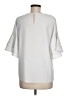 Unbranded 100% Polyester White 3/4 Sleeve Blouse Size M - photo 2