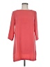 Leith Solid Pink Casual Dress Size M - photo 1