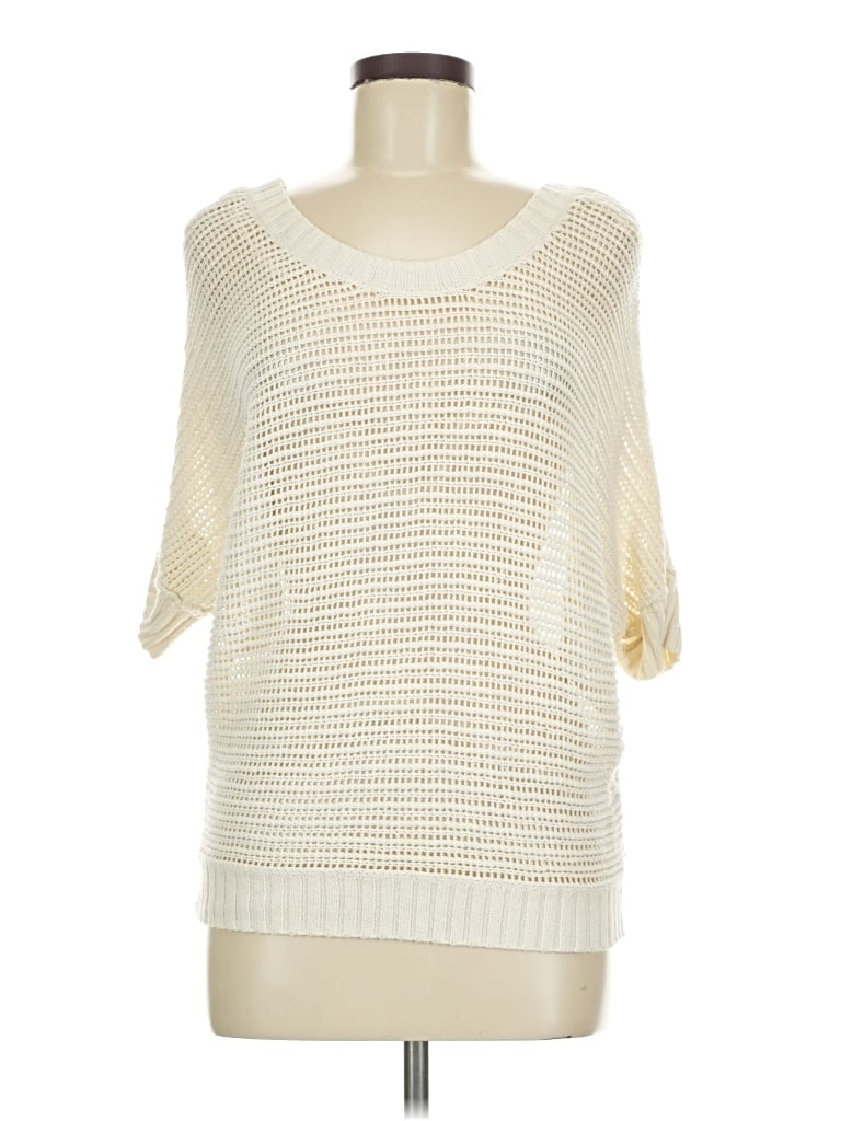 Pre-owned American Eagle Outfitters Pullover Sweater In Ivory