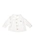 Rabbit Bear 100% Cotton White Cardigan Size 0-3 mo - photo 1