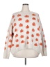 Vince Camuto Polka Dots Orange Pullover Sweater Size XXL - photo 1