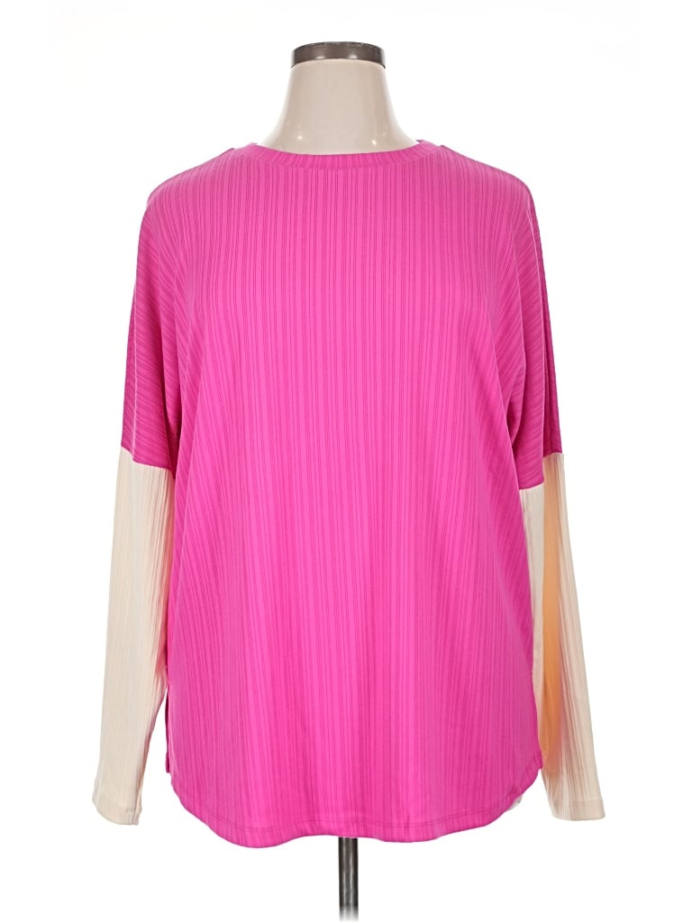 Assorted Brands Short Sleeve Blouse In Pink