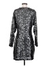 Ann Taylor LOFT Stars Silver Cocktail Dress Size 4 - photo 2