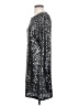 Ann Taylor LOFT Stars Silver Cocktail Dress Size 4 - photo 5