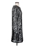 Ann Taylor LOFT Stars Silver Cocktail Dress Size 4 - photo 4