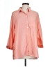 Caffé Marrakesh Orange 3/4 Sleeve Button-Down Shirt Size L - photo 1