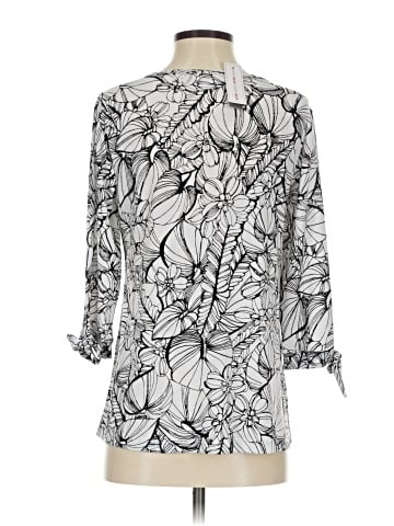 Christopher & Banks 3/4 Sleeve Blouse (view 2)