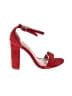 Steve Madden Red Sandals Size 7 1/2 - photo 1