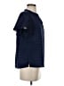 Gap 100% Cotton Blue Short Sleeve Blouse Size S - photo 4