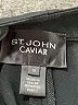 St. John Caviar Solid Black Dress Pants Size 10 - photo 7