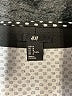 H&M Chevron-herringbone Gray Formal Skirt Size M - photo 4