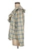 Tuckernuck Plaid Teal Long Sleeve Blouse Size M - photo 5